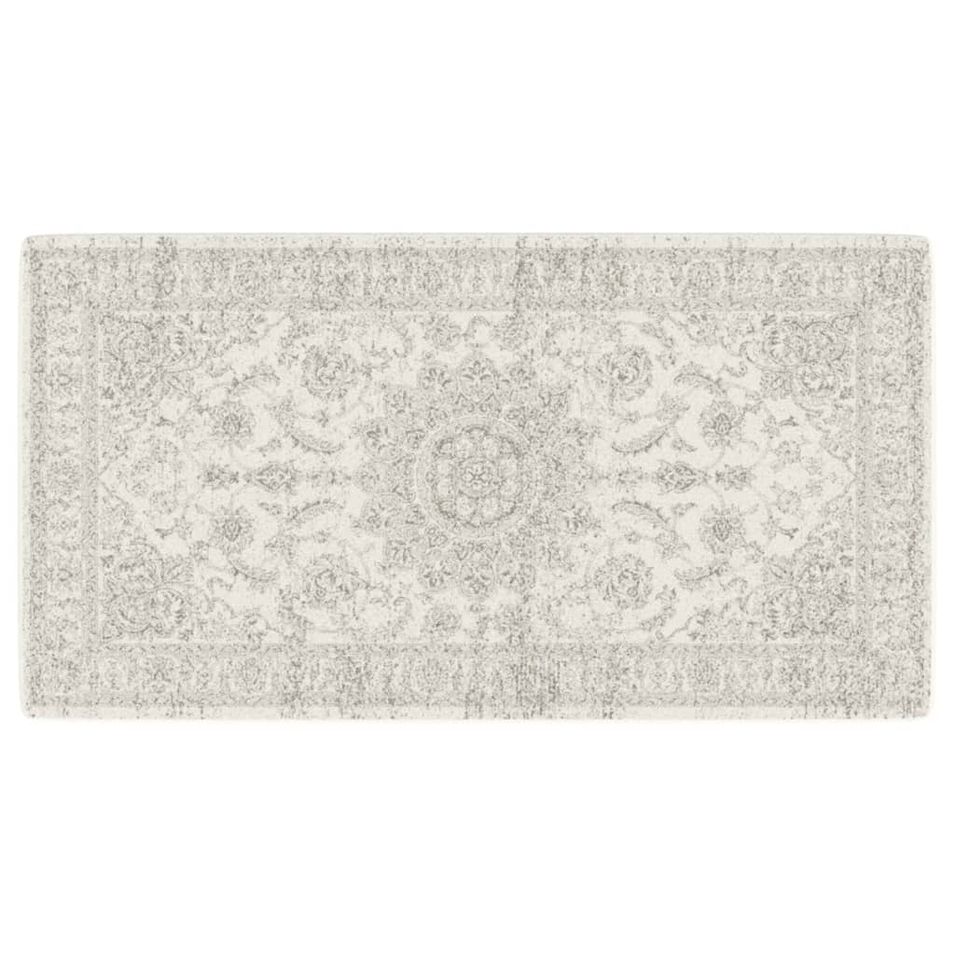 Tapis intérieur extérieur à poils courts 80x150 cm antidérapant - Photo n°1