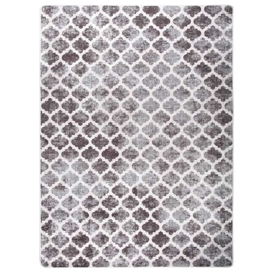 Tapis lavable antidérapant 120x180 cm Multicolore - Photo n°1