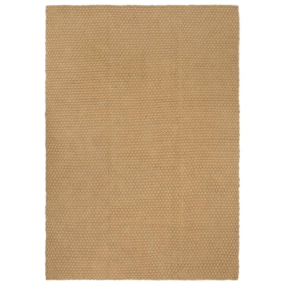 Tapis rectangulaire Naturel 120x180 cm Jute - Photo n°1