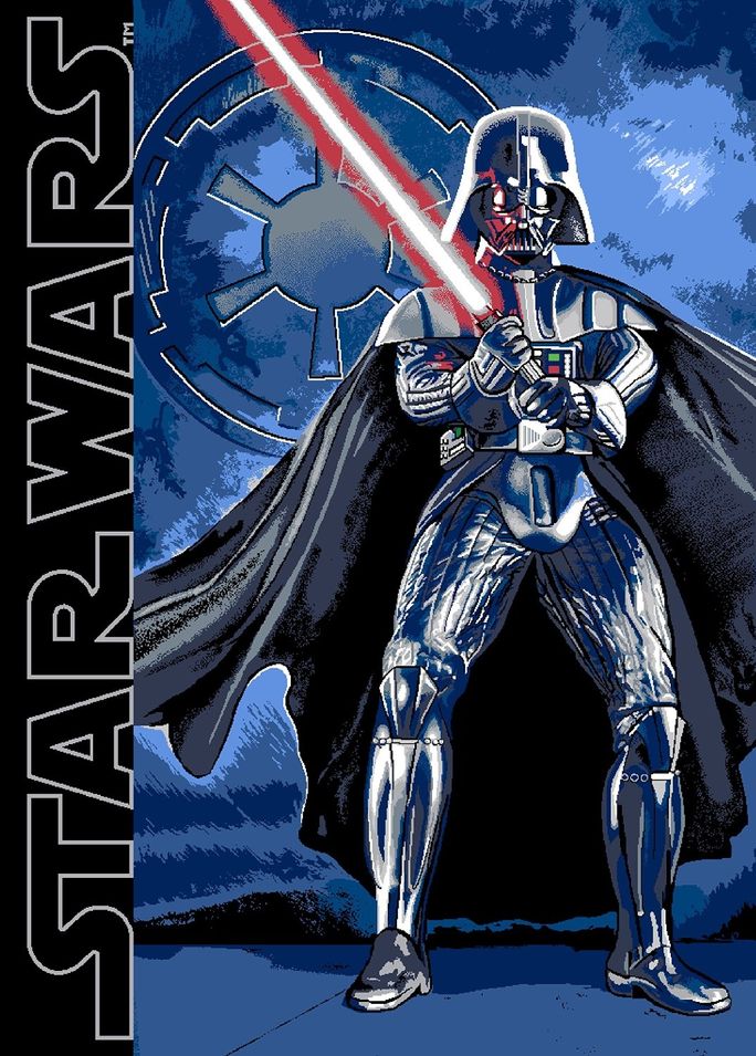 Tapis Star Wars Dark Vador - Photo n°1