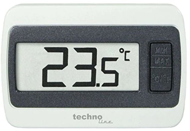 Techno Line Ws7002 - Termometro Digitale Con Memoria Minima-massima - Digital Thermometer With Minimum-maximum Memory - Photo n°1