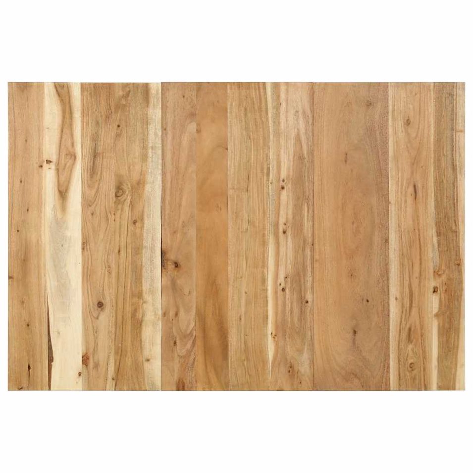 Tête de lit 120 cm bois d'acacia massif - Photo n°1