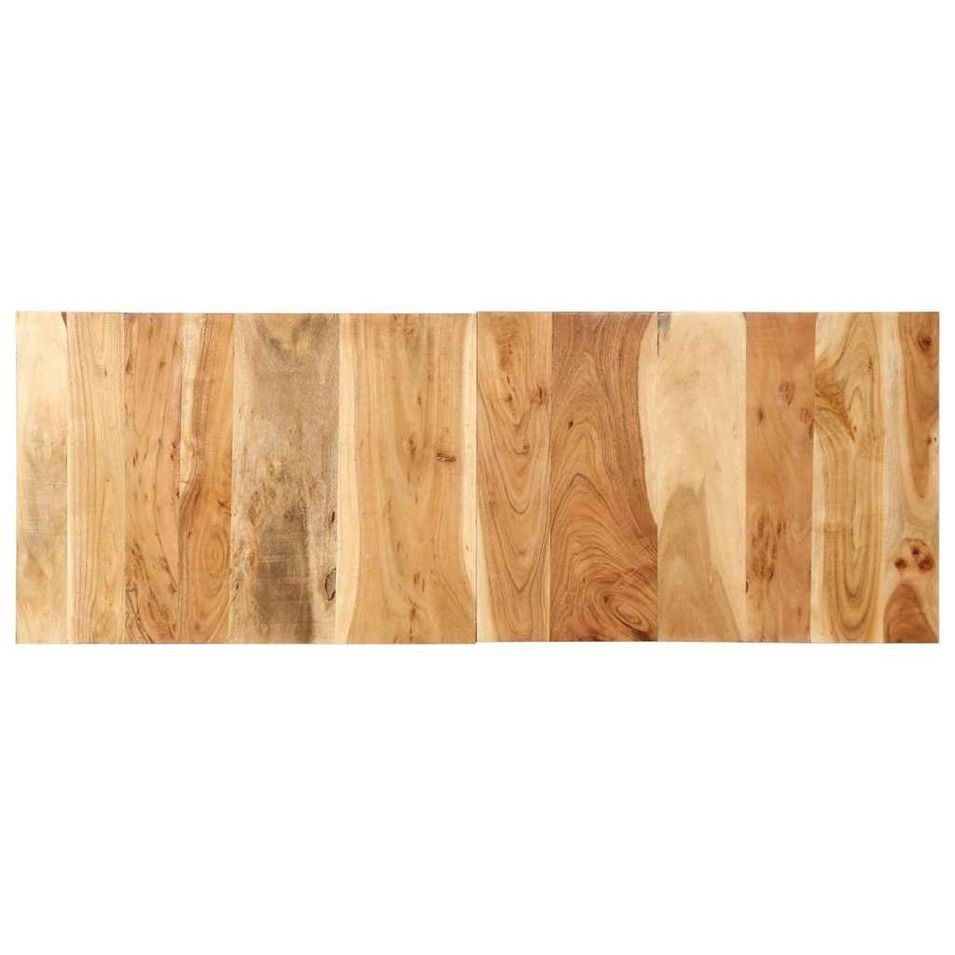 Tête de lit 140 cm bois d'acacia massif - Photo n°1