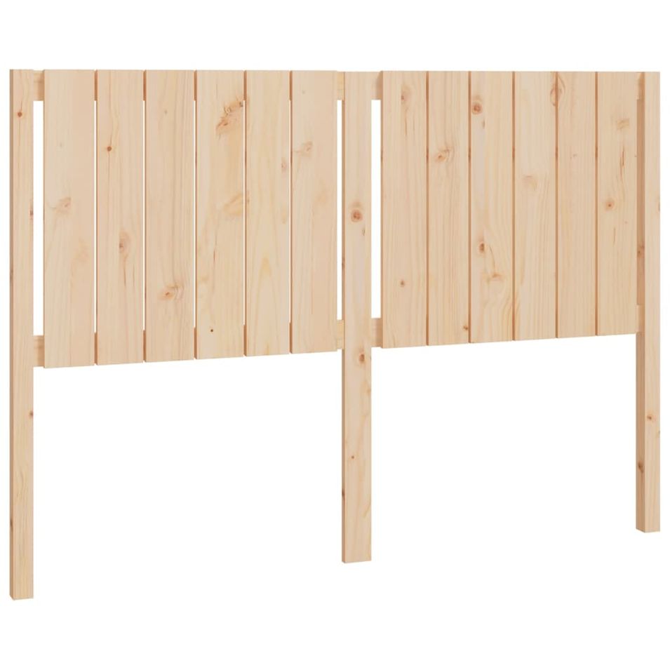 Tête de lit 145,5x4x100 cm Bois massif de pin - Photo n°1