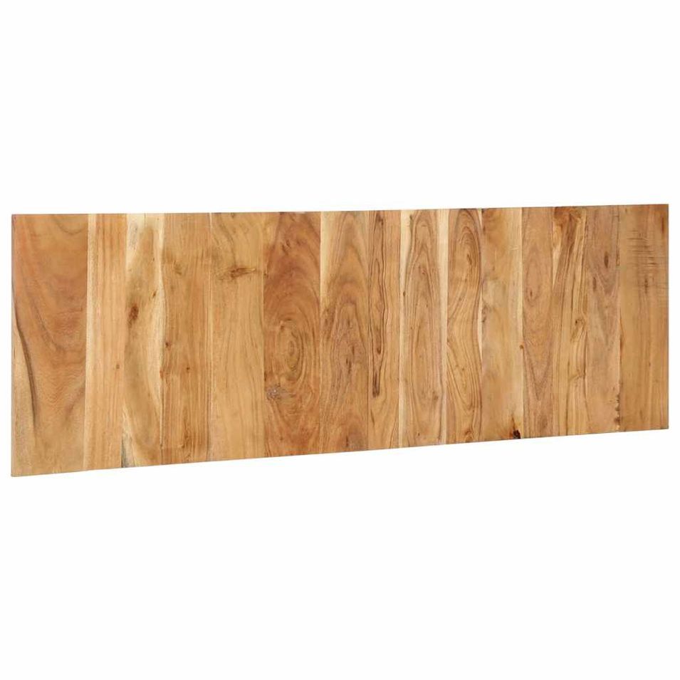 Tête de lit 160 cm bois massif d'acacia - Photo n°1