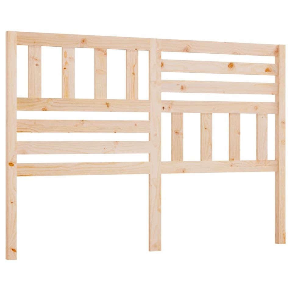 Tête de lit 166x4x100 cm Bois massif de pin 5 - Photo n°1