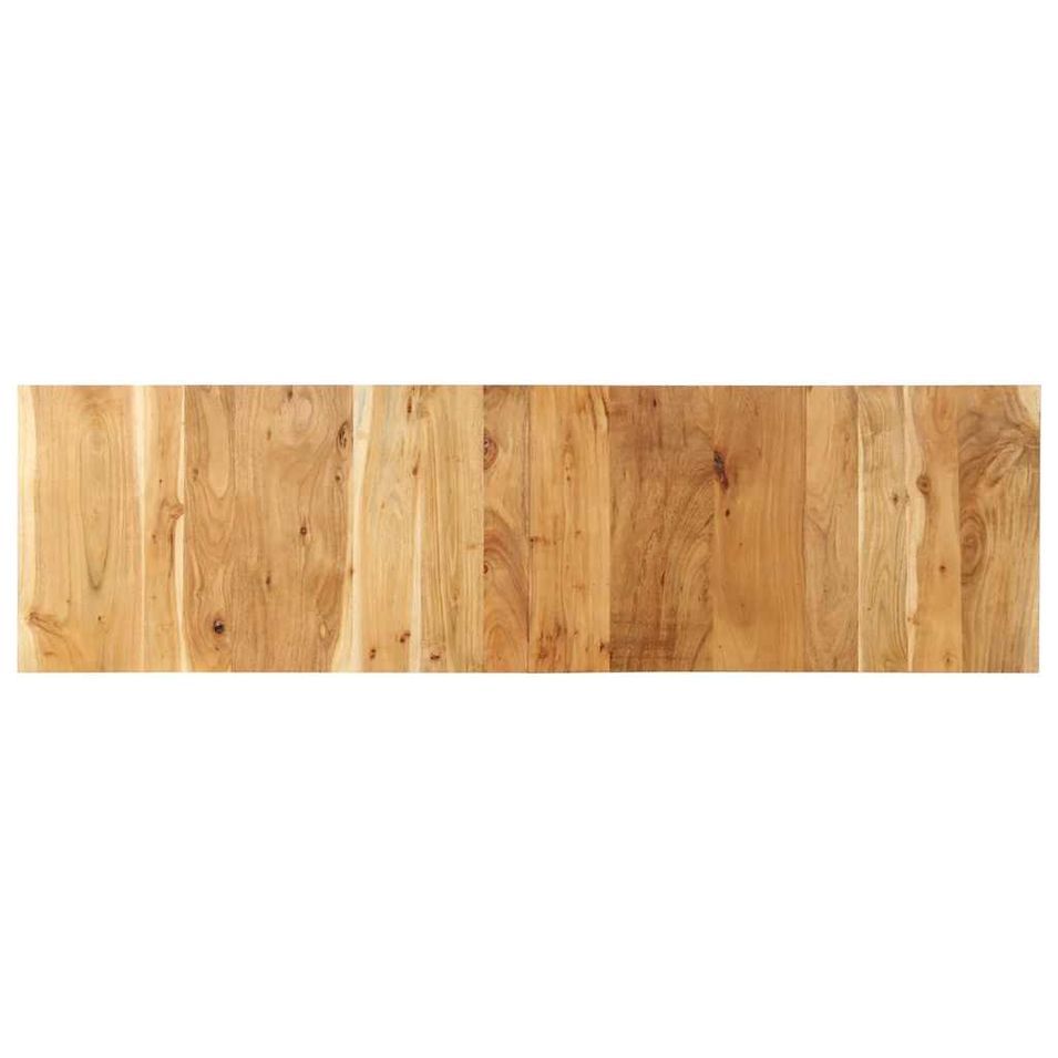 Tête de lit 180 cm bois massif d'acacia - Photo n°1