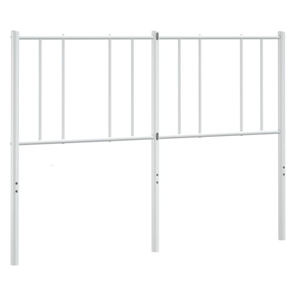Tête de lit métal blanc 150 cm - Photo n°1