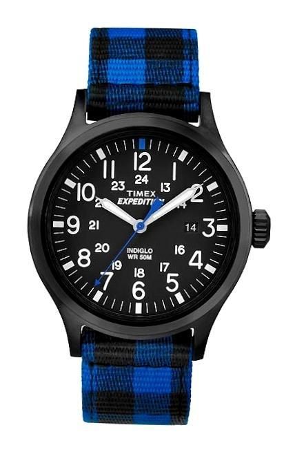 Timex Exptw4b02100 - Stainless Steel - Textil - Mineral Glass - Date - 40mm - 50 Meters - Photo n°1