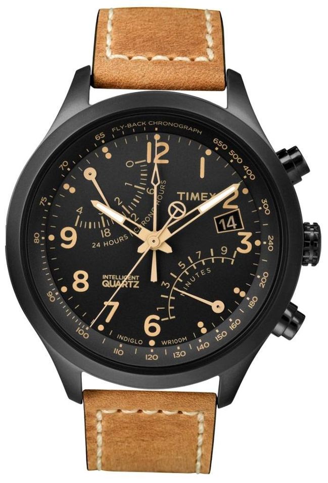 Timex Intelligent Quartz Fly-back Chronograph Wr : 100mt T2N700 - Photo n°1
