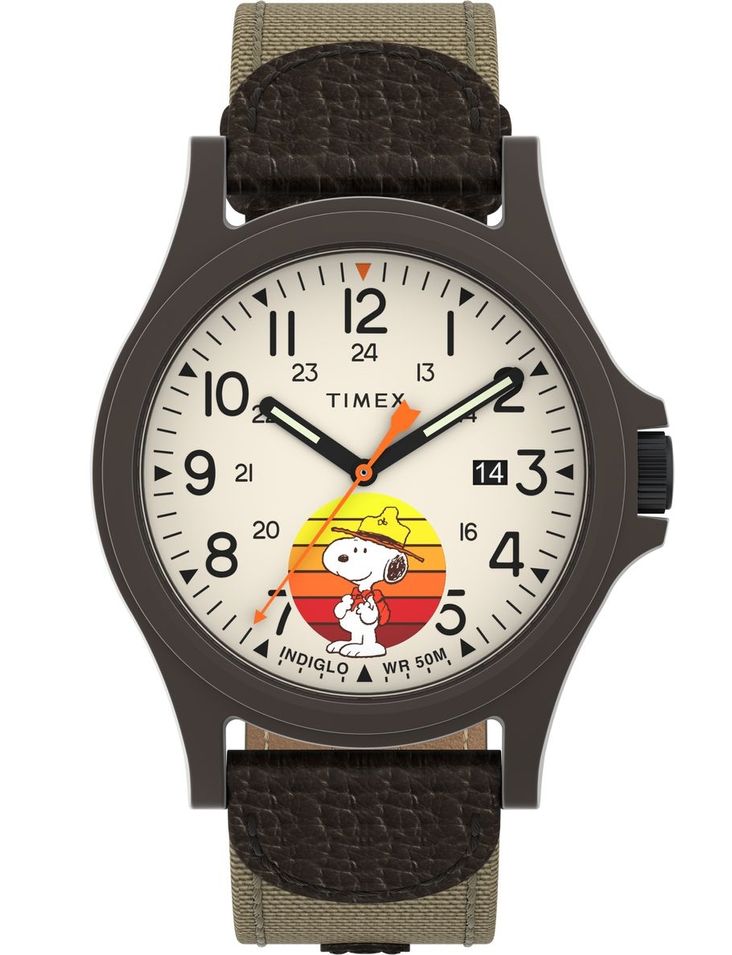 Timex Peanuts Collection - Exp- Snoopy Beagle Scout - Special Pack TW4B29200 - Photo n°1