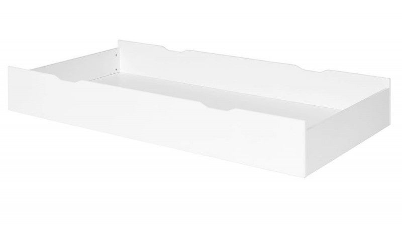 Tiroir de lit 90x200 cm bois blanc Home Kid - Photo n°1