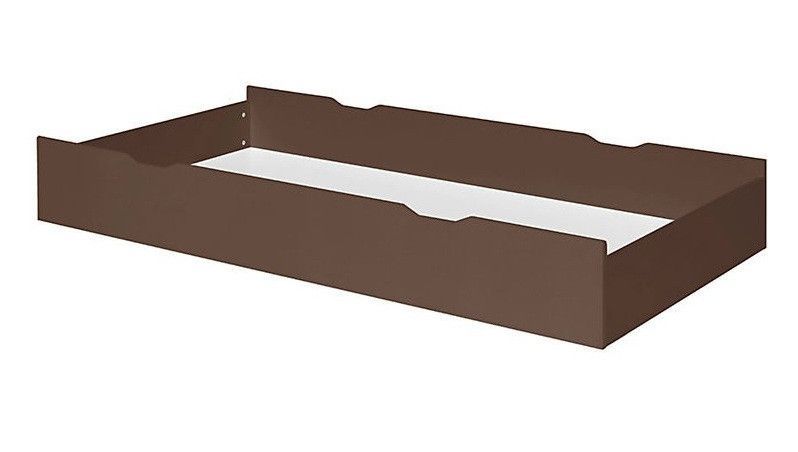 Tiroir de lit 90x200 cm bois taupe Home Kid - Photo n°1