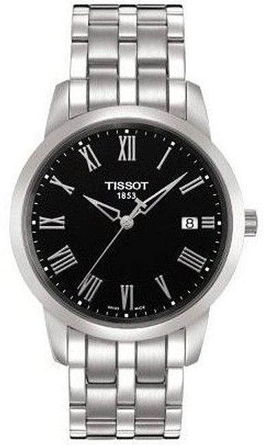 Tissot - Classic Dream U Qtz Brc Q.nero Rom. T0334101105300 - Photo n°1