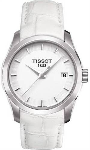 Tissot - Couturier D Qtz C.bianco Q.bianco Indici T0352101601100 - Photo n°1