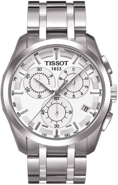 Tissot - Couturier U Chr Qtz Brc Q.silver Indici T0356171103100 - Photo n°1