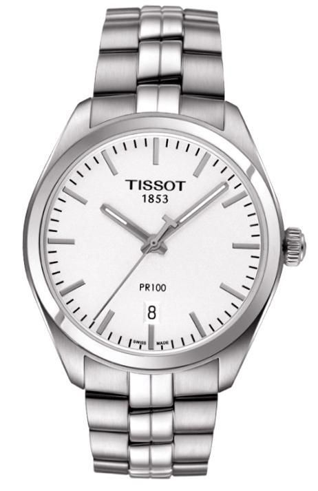 Tissot Pr 100 - Quartz - S/s - Gent - Bracialet - Data - Swiss Made T1014101103100_ - Photo n°1