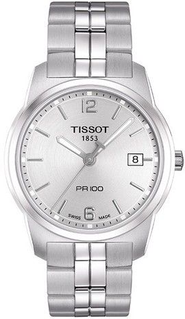 Tissot - Pr 100 U Qtz Brc Q.silver Arabi Indici T0494101103701 - Photo n°1