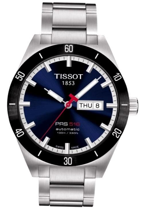 Tissot Prs 516 Automatic - Gent - Quartz - S/s - Bracelet - Data - Swiss Made T0444302104100_ - Photo n°1