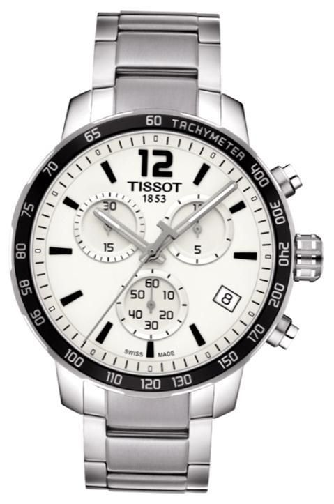 Tissot Quikster - Quartz - S/s - Gent - Chrono- Tachymetre - Bracialet - Data - Swiss Made T0954171103700 - Photo n°1