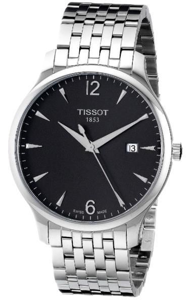 Tissot T-classic Tradition - 3h - Gent - Quartz - Bracelet - Antrachite Dial - Arabic Index - Swiss Made T0636101106700_ - Photo n°1