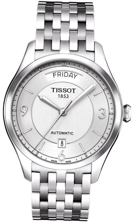 Tissot T-one - Gent - Automatic - 3h - Silver Dial - Bracelet - Arabic Index - Day - Swiss Made T0384301103700_ - Photo n°1