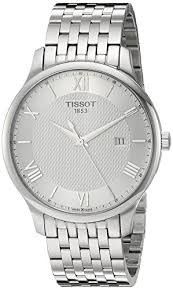 Tissot Tradition - Quartz - S/s - Gent - Bracialet - Data - Swiss Made T0636101103800 - Photo n°1