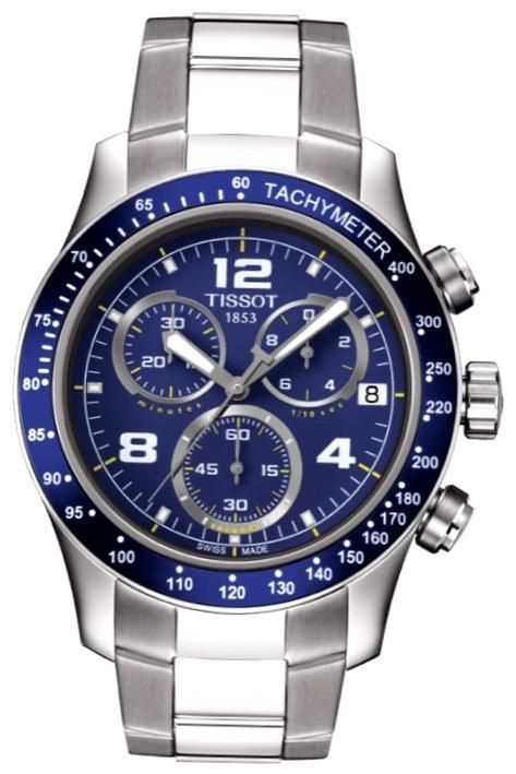 Tissot V8 Gent - Quartz - S/s -chrono- Tachymeter - Bracelet - Data - Swiss Made T0394171104702_ - Photo n°1