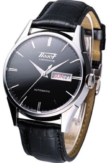 Tissot - Visodate U Auto C.pelle Q.nero Indici T0194301605101 - Photo n°1