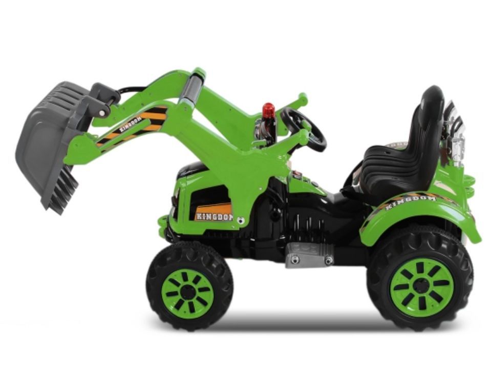 Tracteur électrique vert 2x30W Kampi - Photo n°1