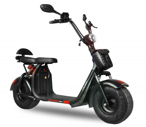 Trotinette Cruzer homologuée 1000W lithium noir - Photo n°1