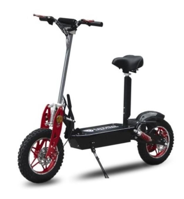 Trottinette électrique 1000W 36V Twister Noir - Photo n°1