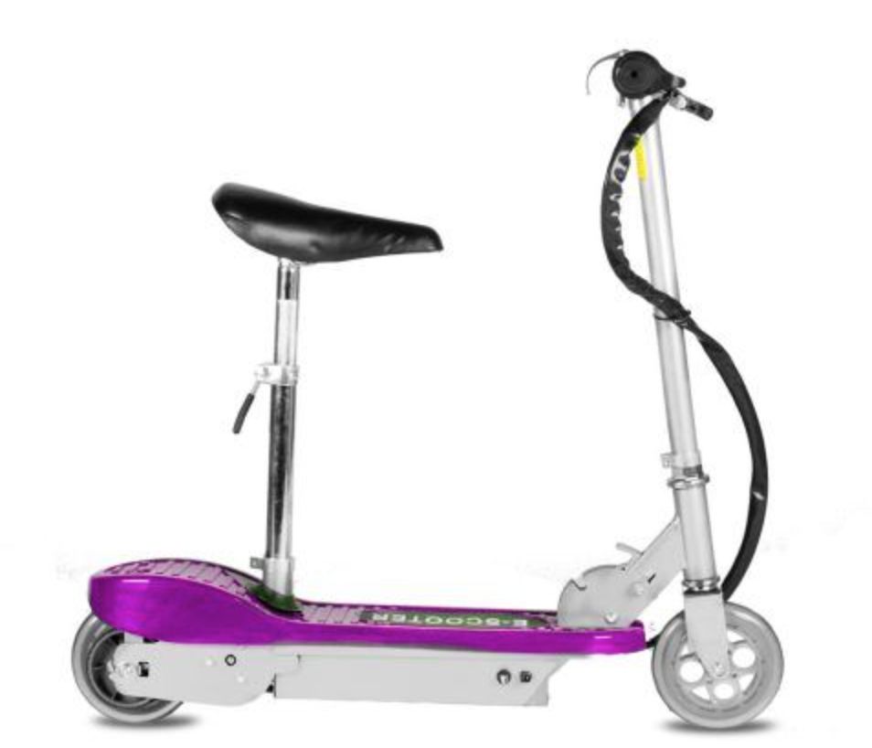 Trottinette électrique 120W Mini runner Rose - Photo n°1