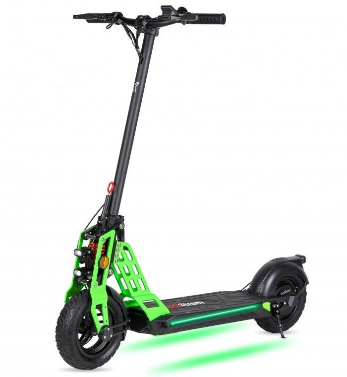 Trottinette électrique 800W 48V Lithium Bison Sport vert - 25 km/h - Photo n°1