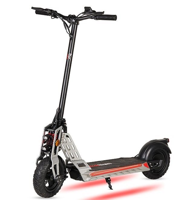 Trottinette électrique 800W Bison urbaine argent - 25 km/h - Photo n°1