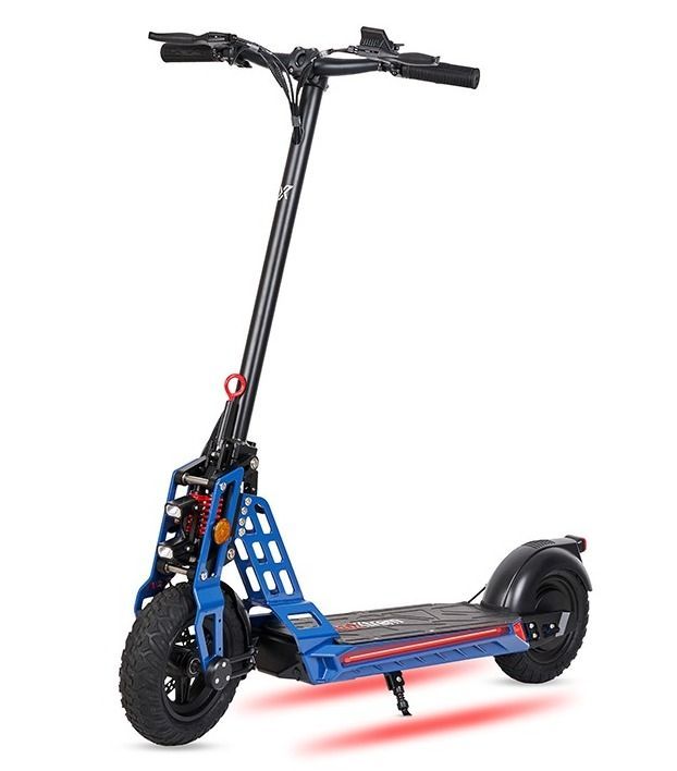 Trottinette électrique 800W Bison urbaine bleu - 25 km/h - Photo n°1