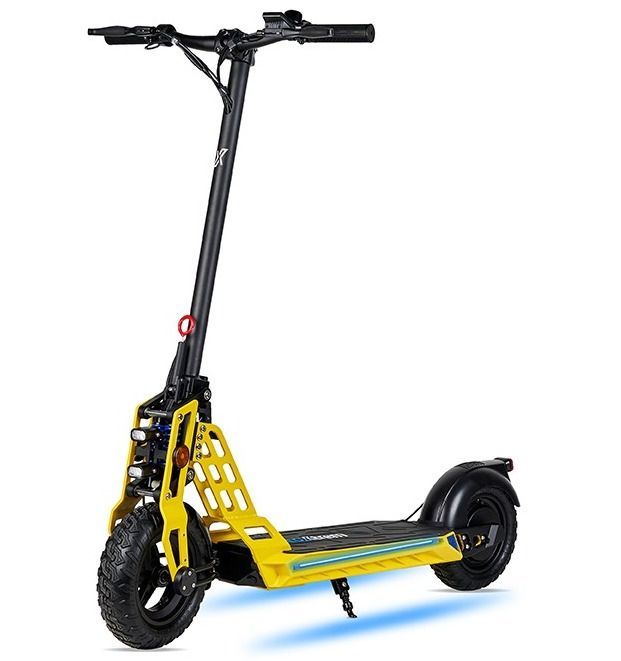 Trottinette électrique 800W Bison urbaine jaune - 25 km/h - Photo n°1