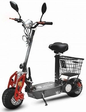 Trottinette homologuée route 500W avec panier Twister 4