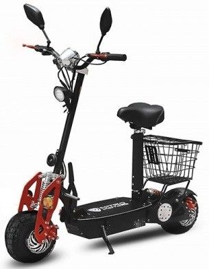 Trottinette homologuée route 500W avec panier Twister 4