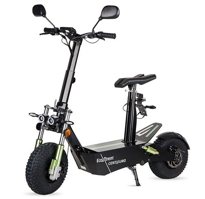 Trottinette homologuée route Noir 3000W Centauro avec siège - 50 km/h - Photo n°1