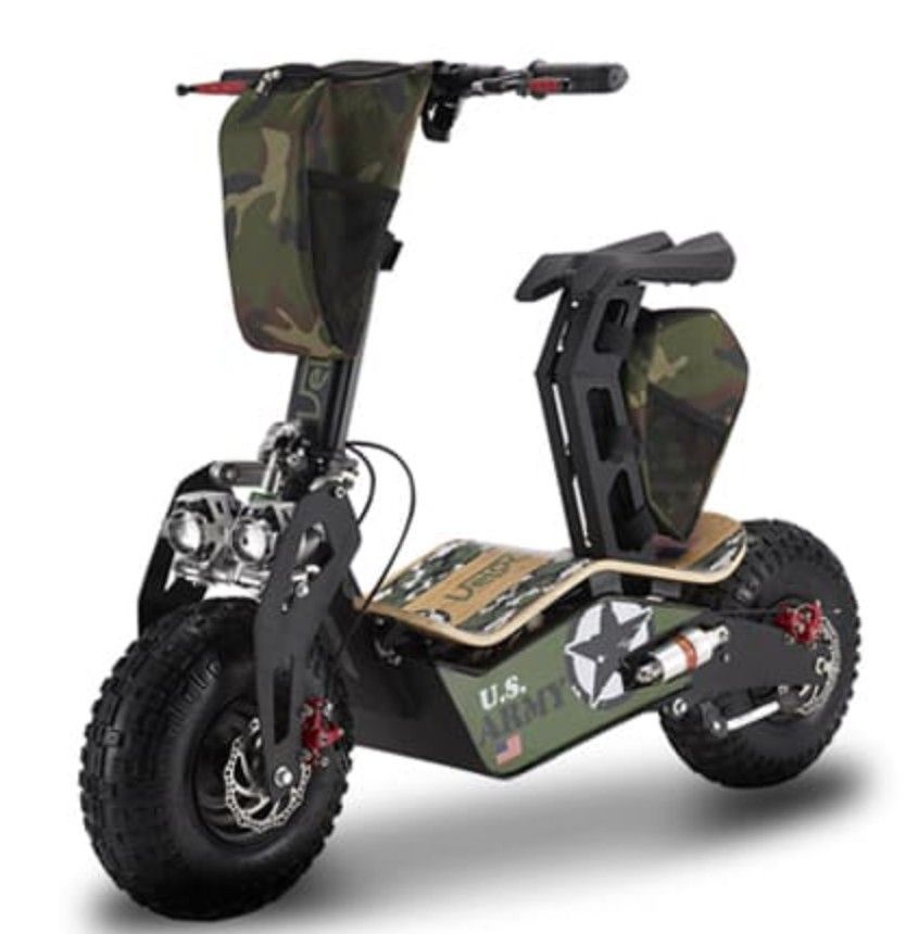 Trottinette Velocifero 2000W 60V Lithium Army - Photo n°1
