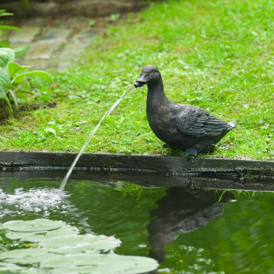 Ubbink Fontaine de jardin à cracheur Canard - Photo n°1