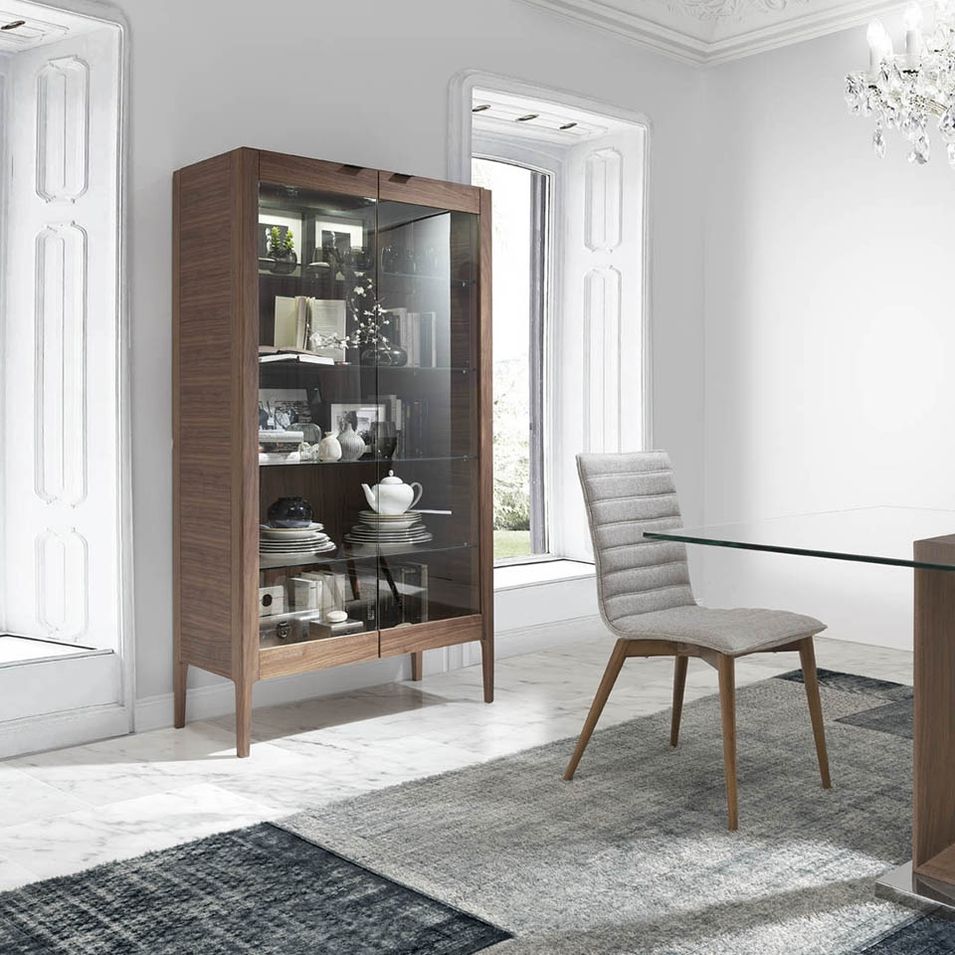 Vaisselier Bois noyer Roka - Photo n°1