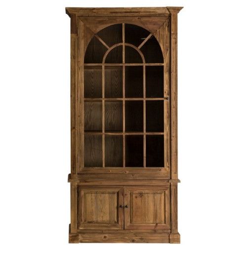 Vaisselier pin massif clair Koyka hauteur 168 cm - Photo n°1