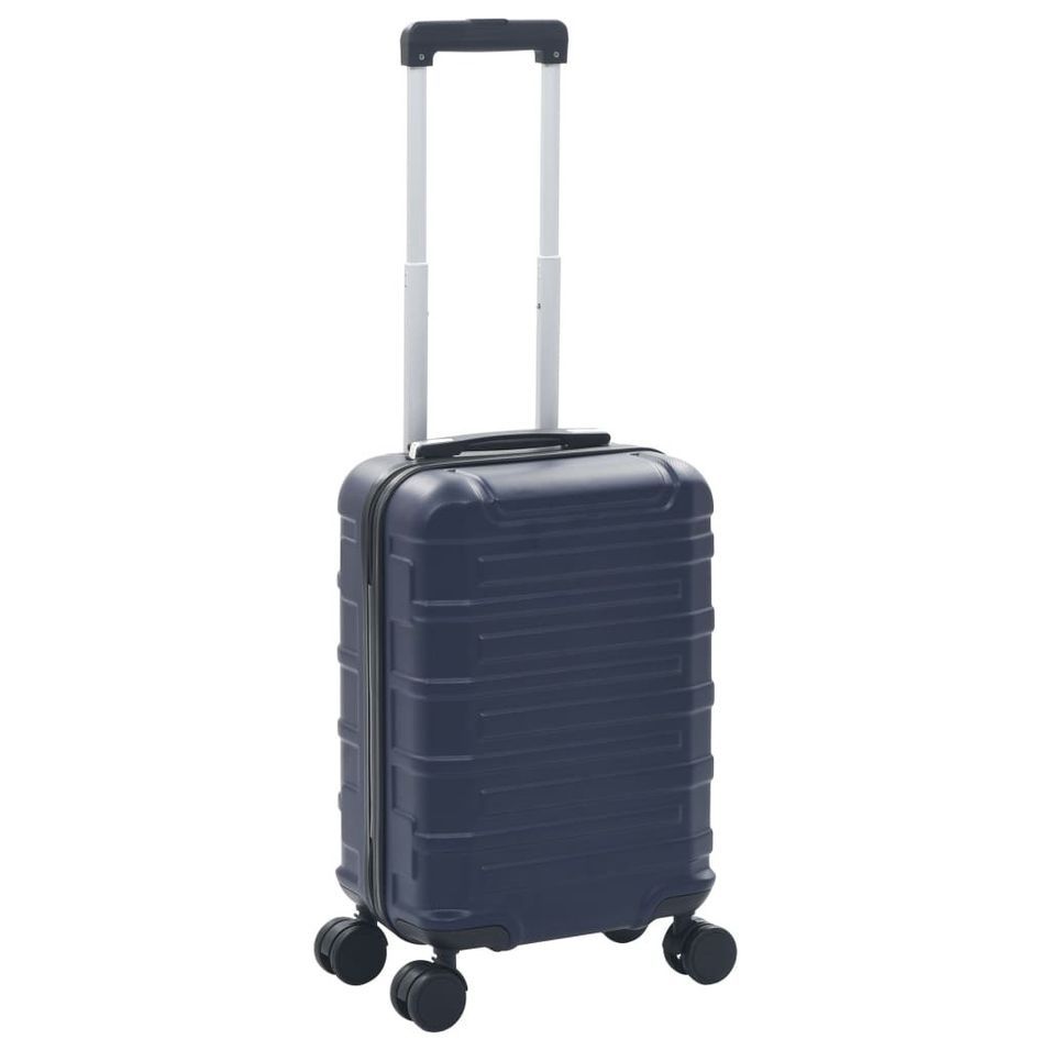 Valise rigide Bleu marine ABS - Photo n°1