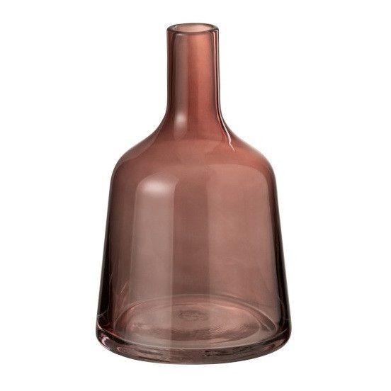 Vase avec col verre bordeaux Corali H 24 cm - Photo n°1