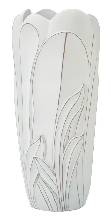 Vase céramique décoratif grand format relief GARDY signature - Photo n°1