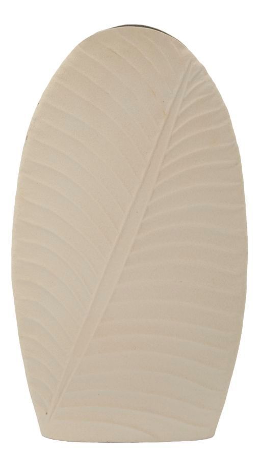 Vase céramique décoratif relief naturel DUNE - Photo n°1