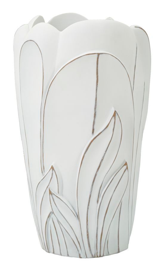 Vase céramique décoratif relief sinueux GARDY - Photo n°1