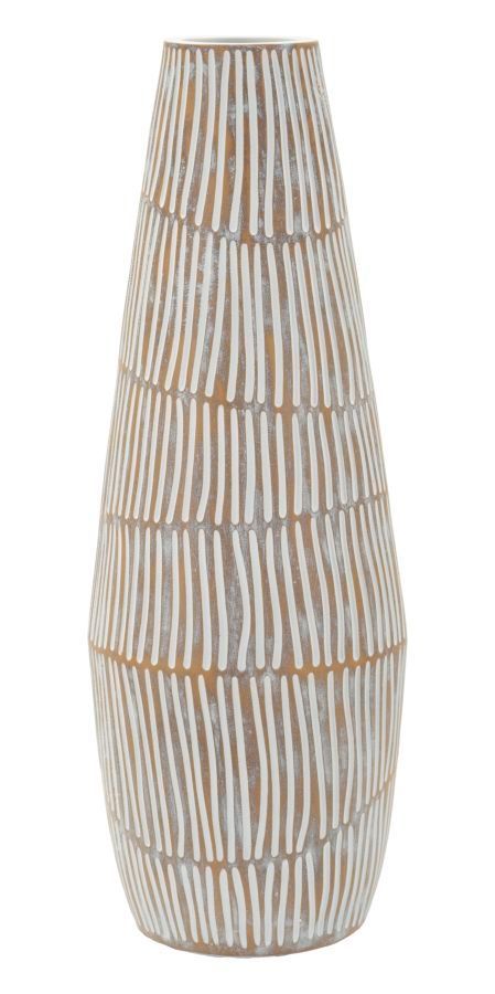 Vase en résine hanoi cm ø 17x47 (trou cm ø 6) - Photo n°1